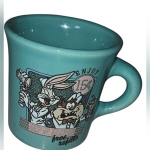 Warner Bros Blue Diner Mug with Sturdy Handle